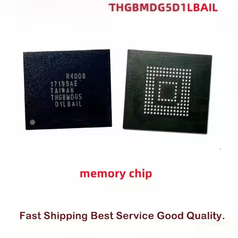 2 PCS/lotto Originale THGBMDG5D1LBAIL EMMC libreria di caratteri IC 4G BGA153 chip di memoria
