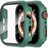 Buit In Tempered Glass Screen Protector- All Around Hard PC Protective Watch Case High Definition Ul