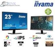 ( HDMI & REFURBRISHED ) IIYAMA 23" LED PROLITE XU2390HS-B1 23” Monitor with IPS Panel & Ultra Flat F