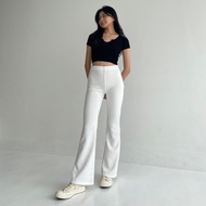 Flare Pants - Highwaist Flare Pants - Highwaist Kulot Cutbray Scuba