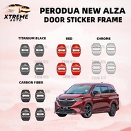XTREME AUTO New Alza 2023 car door sticker frame cover accessories