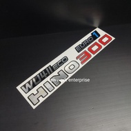 sticker hino 300 wu411eco euro 1