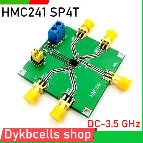 HMC241 SP4T DC-3.5GHz RF Switch Single Pole Four Throw Band Switching RF Switch For 2.4G 1.5G 915M 8