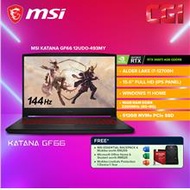 MSI Katana GF66 12UDO-493MY i7|RTX3050Ti|15.6"|16GB|512GB|W11H|MOHS