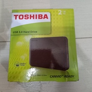 Toshiba Canvio Basic 2TB HD HDD External Hard Disk External