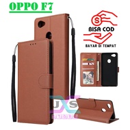 BOOK COVER hp FOR OPPO F7 FLIP WALLET FOR OPPO F7 LEATHER CASE FOR OPPO F7