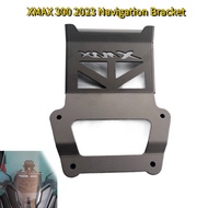 for Yamaha XMAX 300 2023 Motorcycle Navigation Expansion Stand Mobile Phone Recorder Holder Bracket Accessories