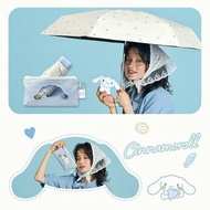 新品限時順豐包郵❤️全新現貨日本正版有標新款wpc. x Sanrio Characters - cinnamoroll 玉桂狗 量產型可愛甜美晴雨兩用便攜傘 折疊傘 摺傘 雨傘 waterfront