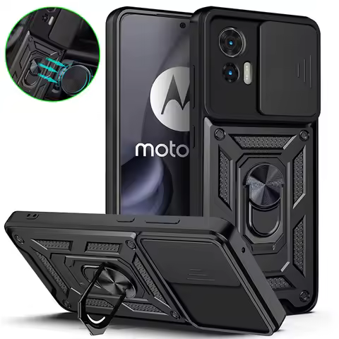For Motorola Edge 30 Neo 5G Case Armor Camera Lens Protect Phone Case For Motorola Edge 30 Neo Magne