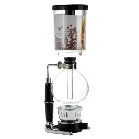 Syphon coffee maker Style Japanese Siphon pot Glass Resistant Brewing Coffee 2/3/5cups Maker TCA-2/3