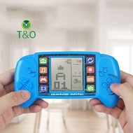 [T&O-t] 1 Piece Puzzle Nostalgic Tetris Game Console Portable Classic Handheld Game Players Children