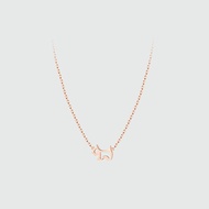 AGATHA | Engraved Puppy Choker Necklace
