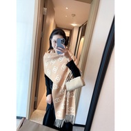【Original-6 Colors 】Scarf Brand Cashmere Winter Scarf Scarves Blanket Women Type Colour Chequered Ta
