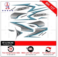 Tem rời Click 125i dán xe trắng