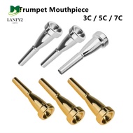 ALANFY Trumpet Mouthpiece, Alloy Plating Design Small Mouthpiece, Instrument Accessories Professiona