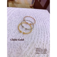 CHIBI GOLD-gelang anak bangle tinju emas 750 kadar 17k chibigold