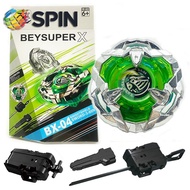 Beyblade X Xtreme BX-04 Knight Shield with Launcher Grip Set for Beyblade Burst Kid Toys for Children Boy Birthday Gift