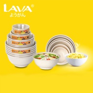 LAVA (6pcs) AS BPA-Free Multipurpose Rice Noodle Dessert Bowl Mangkuk Plastik 3.5" 4.5" 5.5" 6" 6.5"