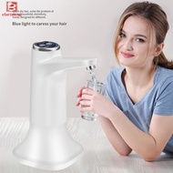 [clarins.sg] Automatic Water Bottle Pump USB Charging Electric Drinking Dispenser Portable Home Appliances