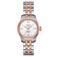 Tissot Le Locle automatic Tissot auto silver gold pink t41218316 women's watches