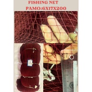 Pamo fishing net 6x17x 200 x100 meters