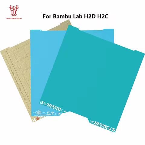 BIGTREETECH Panda Build Plate CryoGrip Pro Sheet Spring Steel 3D Printer Parts For Bambu Lab H2D H2C