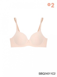 Sabina Twenty Five Level 2 เสื้อชั้นใน มีโครง รหัส SBQ24011C2 - สีเนื้ออ่อน