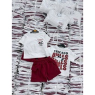 Chicago Bulls x Snoopy Peanuts Tshirt + Shorts OOTD