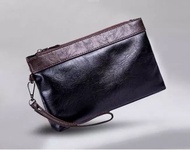 Promo! Clutch handbag Hand Bag Tas Pria KULIT Clutch Pria Hush Puppies