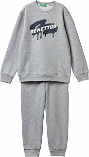 Boys' Comp(Maglia + Pant) 3j68gk00s Trousers, Grey, 2 Years