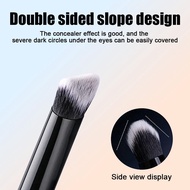 Concealer Brush Both Sides Slope Brush Dark Circle Brush Detail Brush Concealer Foundation G0i7