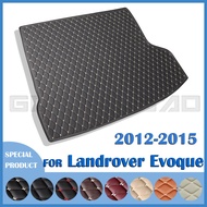 Car Trunk Mat For Landrover Evoque SUV 2/4-Door 2012 2013 2014 2015 Custom Car Accessories Auto Inte