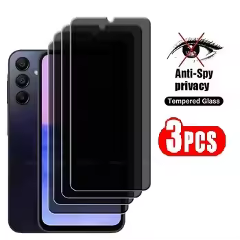 3Pcs Privacy Glass For Samsung Galaxy M62 M55 M53 M52 M42 M33 M34 M32 M31 Prime M31S M30S M30 4G 5G 