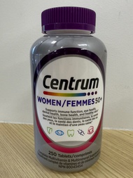 Centrum 善存 Women 女仕 50+ Multivitamin  250 Tablets 粒裝