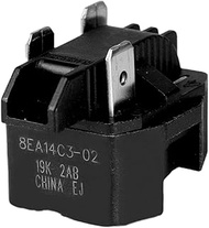 8EA14C3 Refrigerator Compressor Start Relay - QP2-4R7 4.7 Ohm Replacement for GE WR55X22042 Vissani
