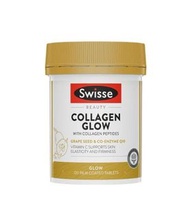 Swisse BEAUTY Collagen Glow 膠原蛋白肽亮膚營養片120片 EXP:10/2027
