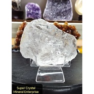 天然收藏等级喜马拉雅阿赛斯特莱白水晶原石摆件Natural Collection Himalaya Satyaloka Azeztulite Clear Quartz Crystal Ornament