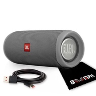 JBL Flip 5: Portable Wireless Bluetooth Speaker, IPX7 Waterproof - Gray - Boomph's Comprehensive Ult