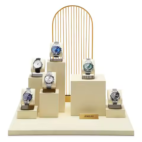 High End Watch Display Stand Live Broadcast Display Props Showcase Business Exhibition Watch Storage