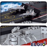 Sluban Bricks Large Warship 1875 pcs Aircraft Carrier Block M38 B0388