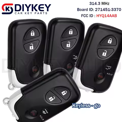 Keyless Smart Key Fob 314.3MHz for Lexus CT200h ES350 GS350 IS250 IS350 LS460 LX460 LX570 2006-2016 