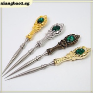 xiangbao1 Leather Sewing Awl Tool Stainless Steel Sewing Awl Tool with Comfortable Grip