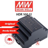 Mean Well HDR-100-12 12V 85.2W 7.1A / HDR-100-24 24V 92W 3.83A Din Rail Type Meanwell Power Supply