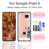 6.2''Amoled Pixel8 For Google Pixel 8 LCD Display Touch Screen GKWS6 G9BQD,GA04851-US GZPFO GPJ41 Re