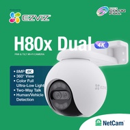 EZVIZ WIRELESS OUTDOOR H80X DUAL CS-H80X DUAL LENS 4K/8MP COLOR NIGHT LOW LIGHT AUTO ZOOM