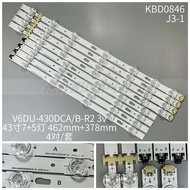 8 Items * V6DU-430DCA-R2 DCB UE43KU7000 MU7000 BN96-39781A 82A