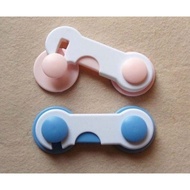 HS12 Refrigerator door drawer safety lock for babies equipped with 2 adhesives Safety Lock Cupboard 