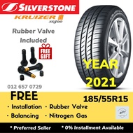 185/55R15 SILVERSTONE Kruizer 1 NS800 (Installation) New Car Tyre Tires WPT NIPPON Tayar Baru Pasang Wheel Rim 15