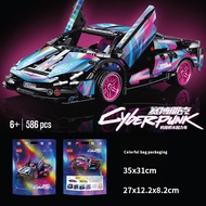 SPEED Racer Car Cyber ​​Baoshi – Mobil Balap Rakitan Balock lego 586 Pcs
