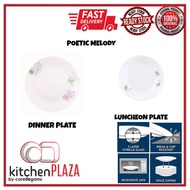 [Corelle Loose] Corelle Loose Deluxe Poetic Melody Dinner Plate / Luncheon Plate